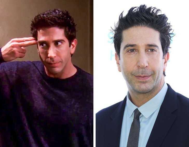 4. David Schwimmer — Ross Geller,