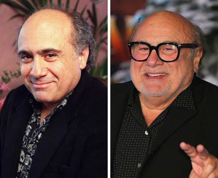 4. Danny DeVito, 1992 vs 2019