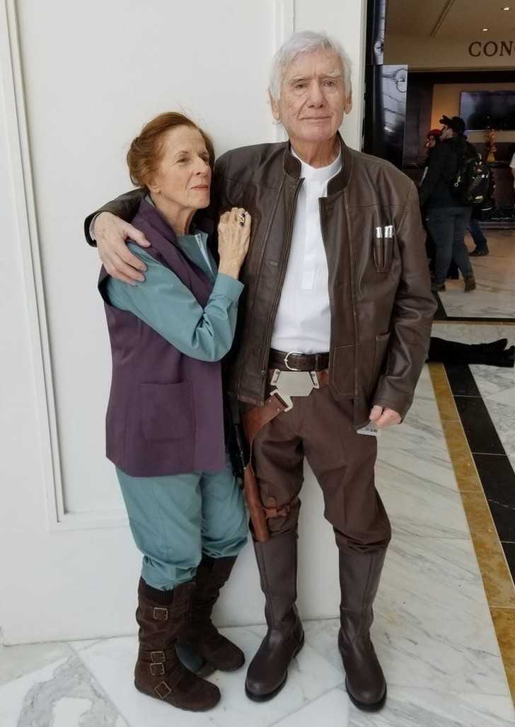 14. Han Solo i księżniczka Leia