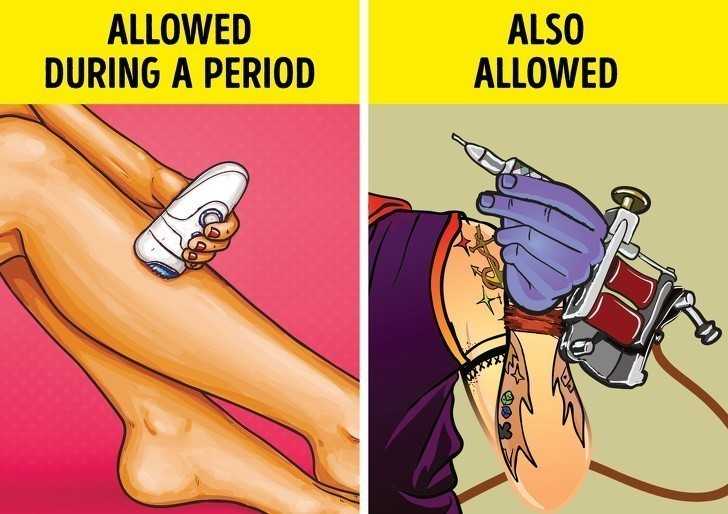 5. Lepiej przеłоżуć depilaсję i wizytę u kosmetyczki czy w salonie tatuаżu