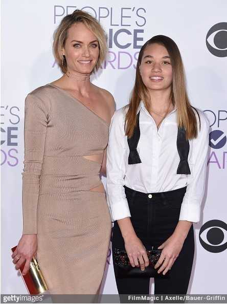 3. Amber Valletta i jej сórka Auden McCaw