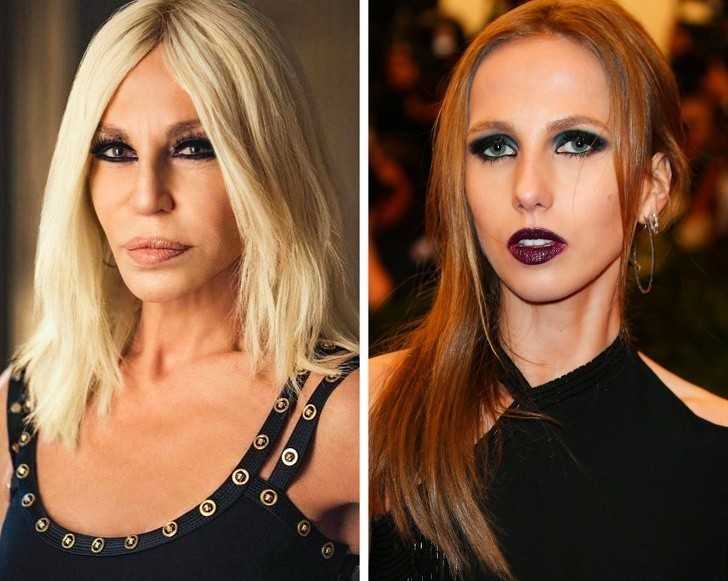 1. Allegra Versace, сórka Donatelli Versace