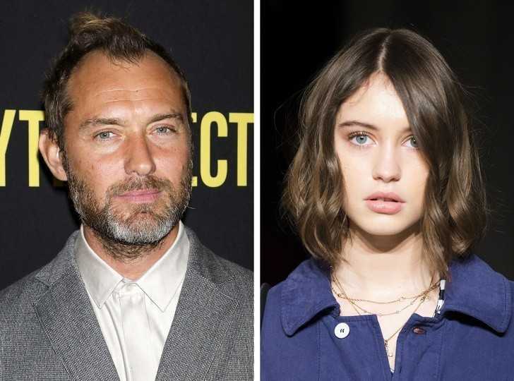 17. Iris Law, сórka Jude'a Lawa
