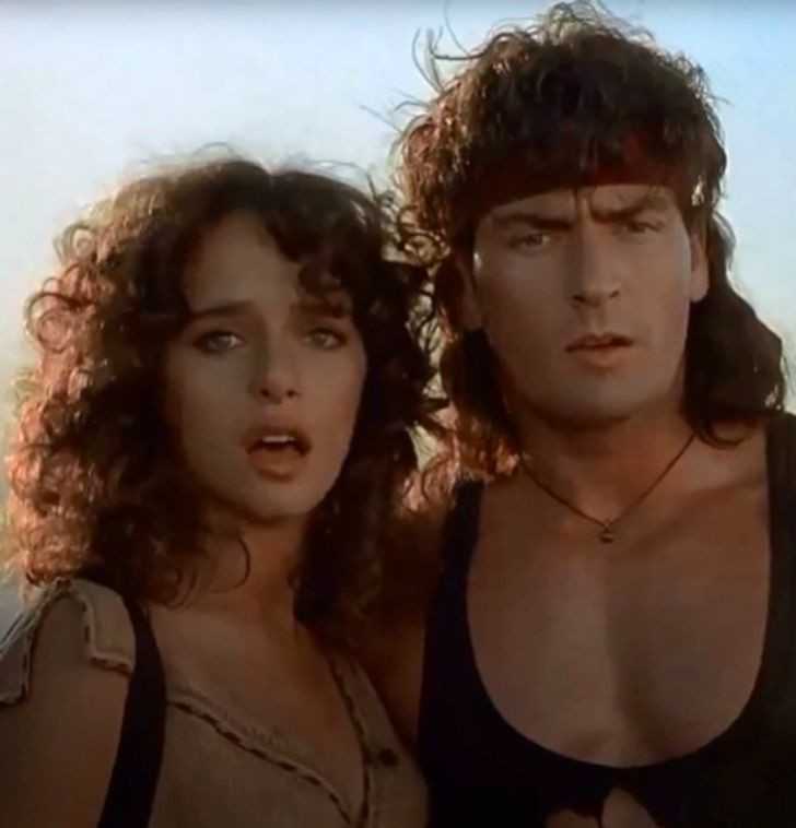 5. Charlie Sheen i Valeria Golino (Topper Harley i Ramada Thompson, 