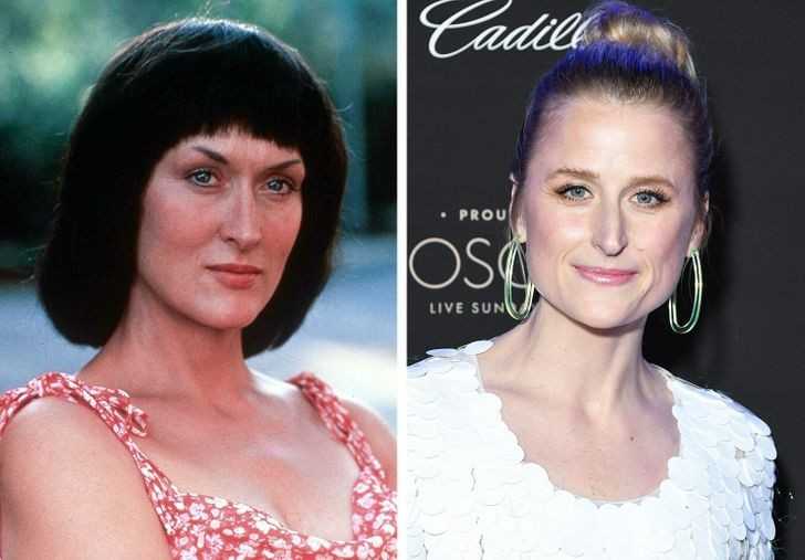 Meryl Streep and Mamie Gummer w wieku 37 lat
