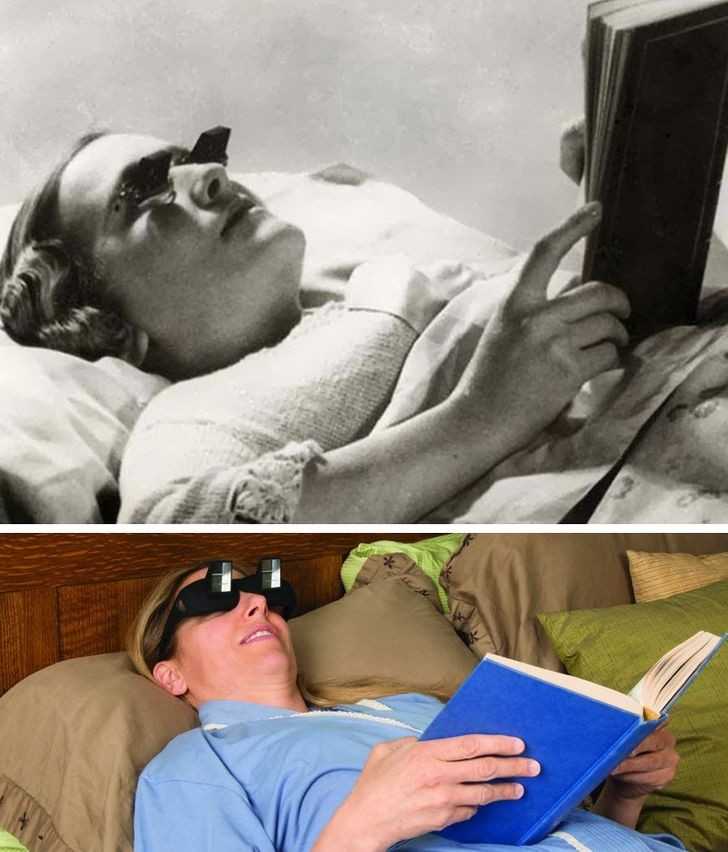 2. Okulary do czytania w łóżku