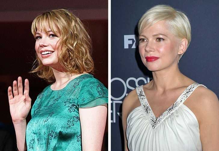 11. Michelle Williams, 2004 i 2019