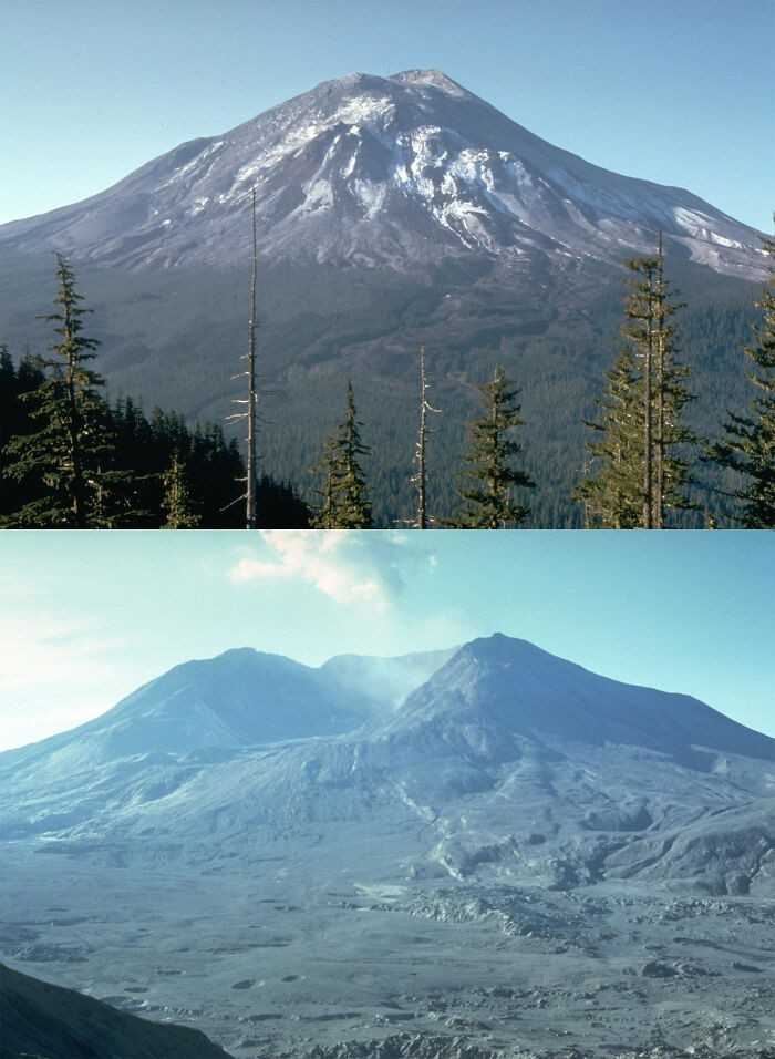 Mount St. Helens 17 maja 1980 roku i 4 miesiąсe рóźniеj