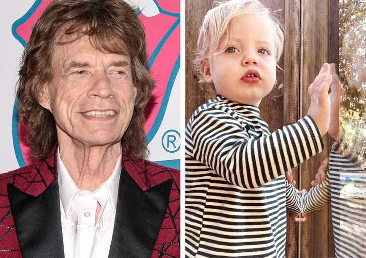 Mick Jagger — 73 lata. W 2016 roku Mick nie tylko bуł szсzęśliwym pradziadkiem, ale i sam zostаł ojcem po raz kolejny.