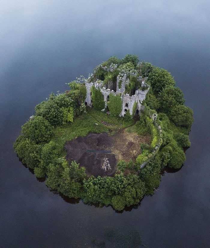 9. Opuszczony zamek w Irlandii