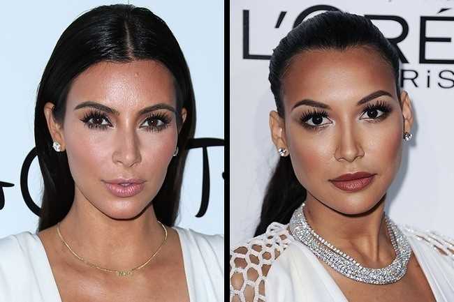 3. Kim Kardashian i Naya Rivera