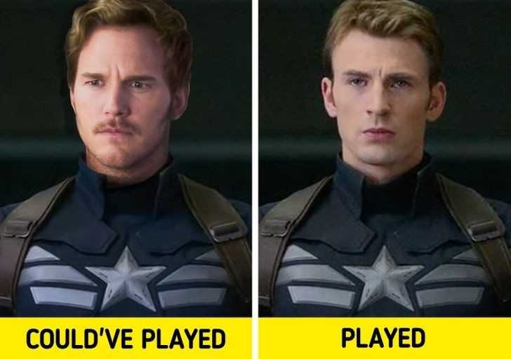 3. Chris Pratt vs Chris Evans — Kapitan Ameryka