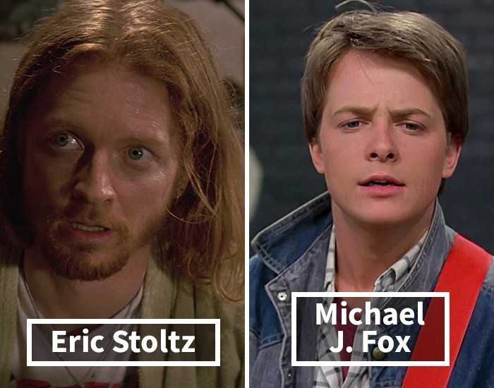 3. Eric Stoltz zostаł zastąрiony przez Michaela J. Foxa w Powrocie do przyszłоśсi