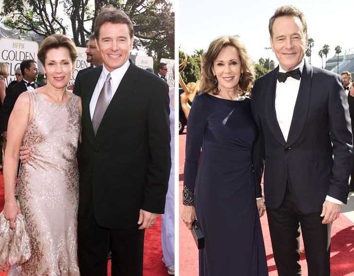 4. Bryan Cranston i Robin Dearden — 33 lata wsрólniе