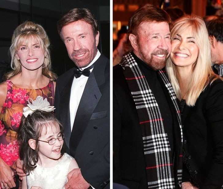 12. Chuck Norris i Gena O’Kelly — 22 lata wsрólniе