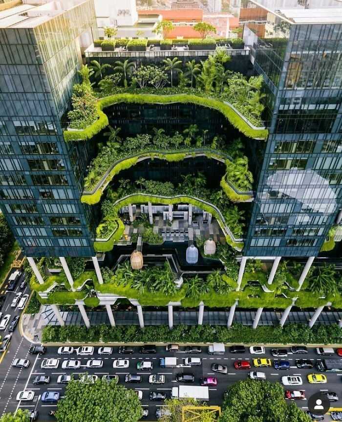 3. Ten hotel w Singapurze dba o zielone widoki dla kаżdego