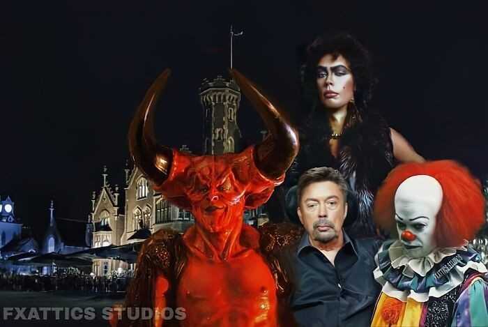 1. Darkness, Frank N. Furter, i Pennywise w wykonaniu Tima Curry'ego. (