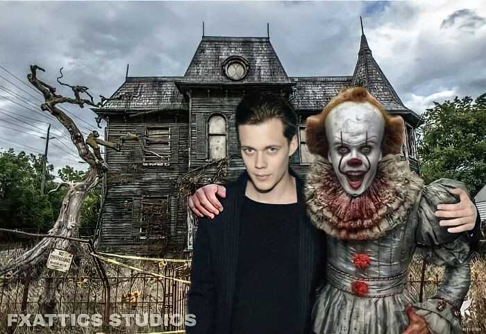 4. Pennywise w wykonaniu Billa Skarsgårda (