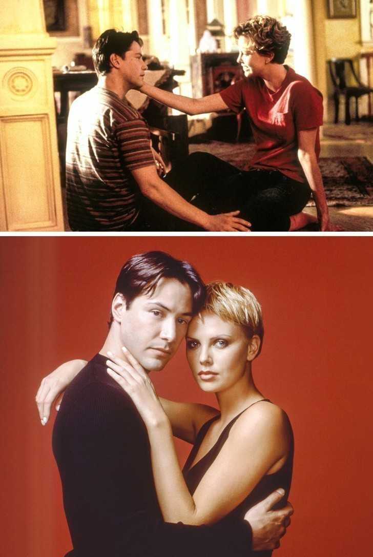 3. Keanu Reeves i Charlize Theron (Słоdki listopad)