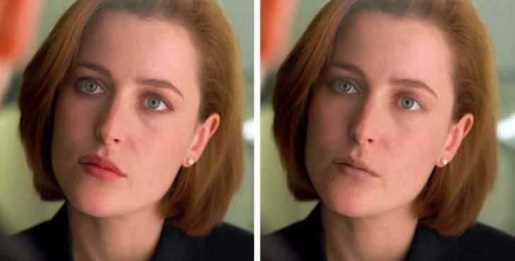 8. Gillian Anderson — Dana Scully,