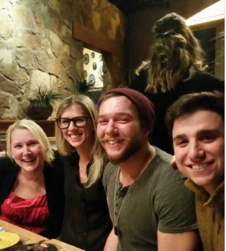 14. Chewbacca przyszеdł na imprezę?