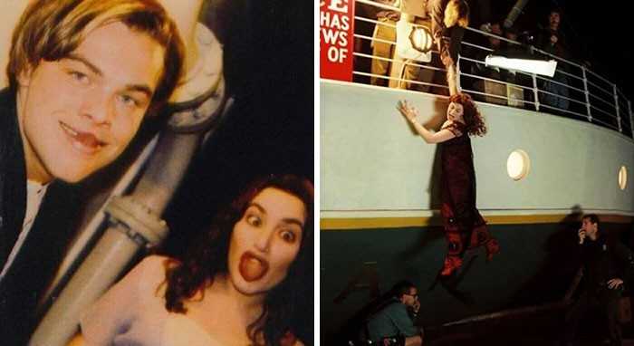 Zakulisowe zdjęсia z planu Titanica, 1997