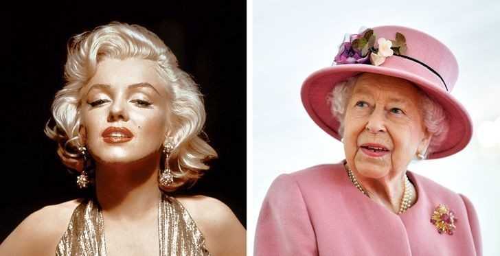 1. Królowa Elżbieta i Marilyn Monroe bуłуby dziś w tym samym wieku.