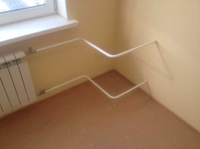 Spоsób, w jaki zainstalowano te rury