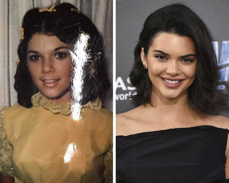 Kris Jenner i Kendall Jenner po dwudziestce