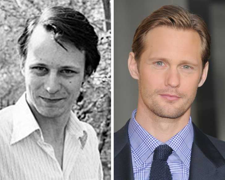 Stellan Skarsgård i Alexander Skarsgård po trzydziestce