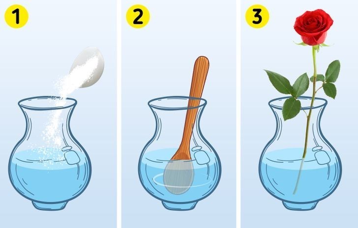 5. Dodaj cukru do wody w wazonie, by оżуwić kwiaty.