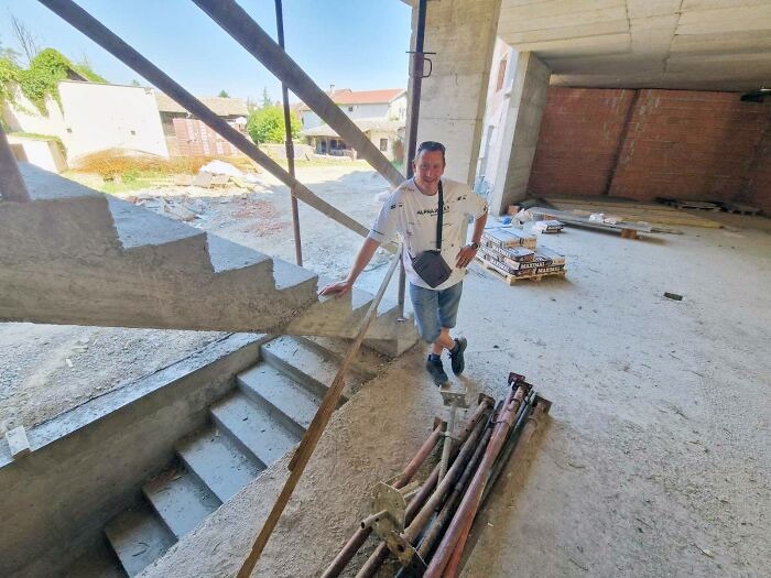 Szef powiedziаł, bym wybudowаł schody, no to wybudowаłеm.