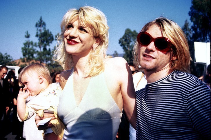 10. Kurt Cobain i Courtney Love