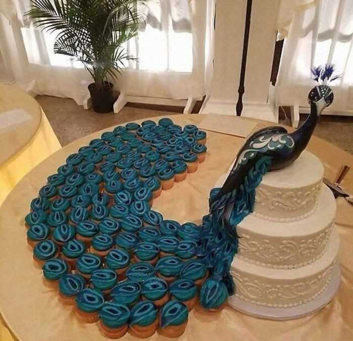 10. Niezwykle kreatywny tort weselny
