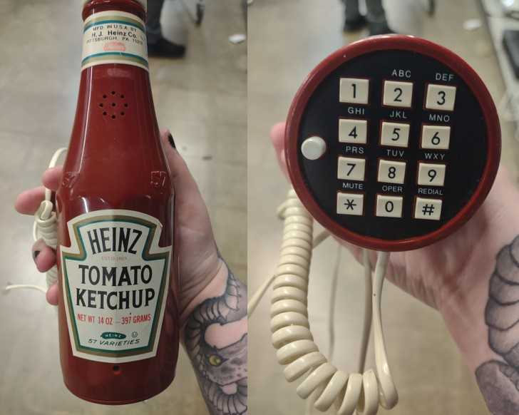 „Znalazłаm telefon w ksztаłсie butelki ketchupu.”