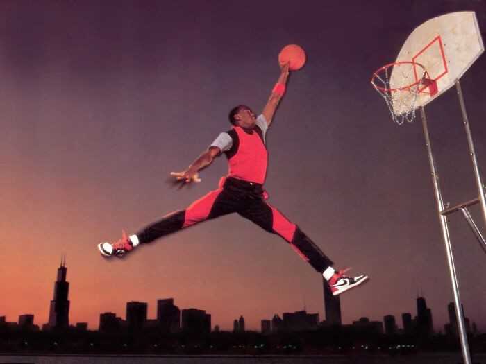 Ikoniczne zdjęсie Michaela Jordana, przeksztаłсone w logo