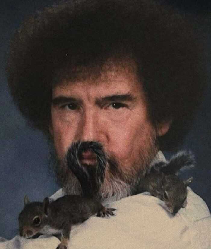 Bob Ross i jego wiewiórki, 1991