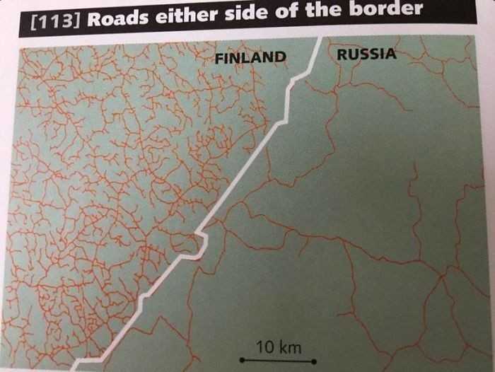14. Drogi po obu stronach granicy: Finlandia vs Rosja