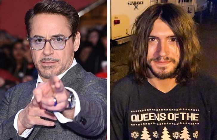 4. Robert Downey Jr. i Indio Falconer Downey