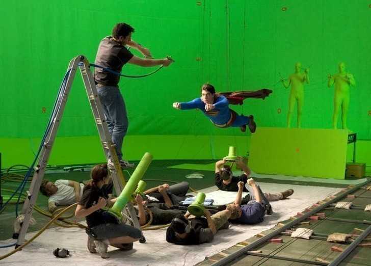 3. Tak latаł Superman.