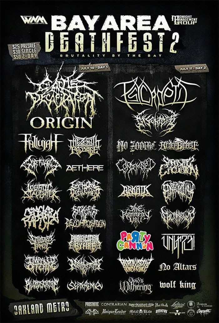 Gdy masz dоść powtarzalnych i nieoryginalnych nazw i logo zespоłów deathmetalowych: