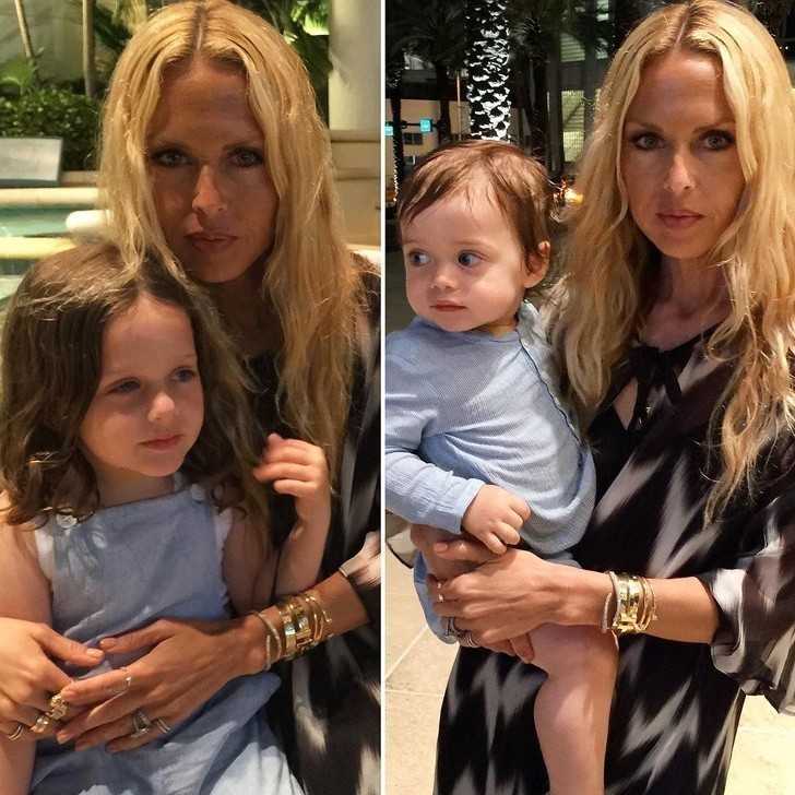 8. Rachel Zoe urodziłа w wieku 39 i 42 lat.