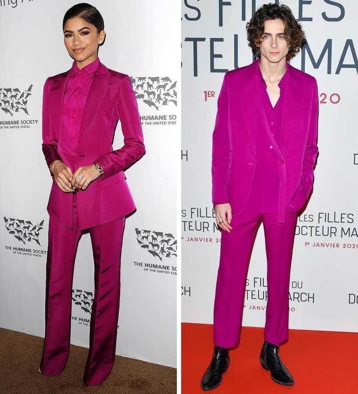 6. Zendaya i TimothÃ©e Chalamet