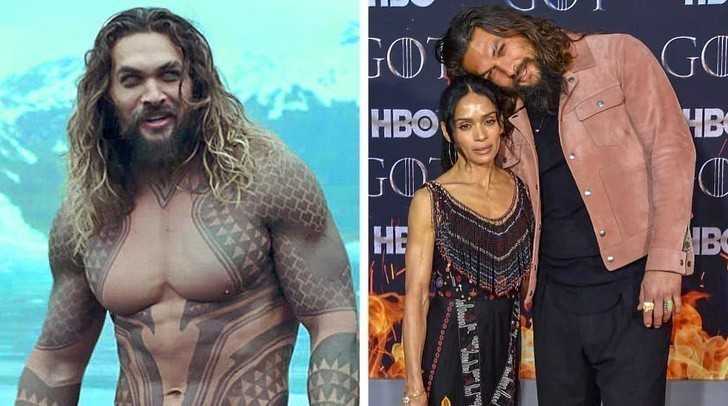 5. Jason Momoa (Aquaman) i Lisa Bonet