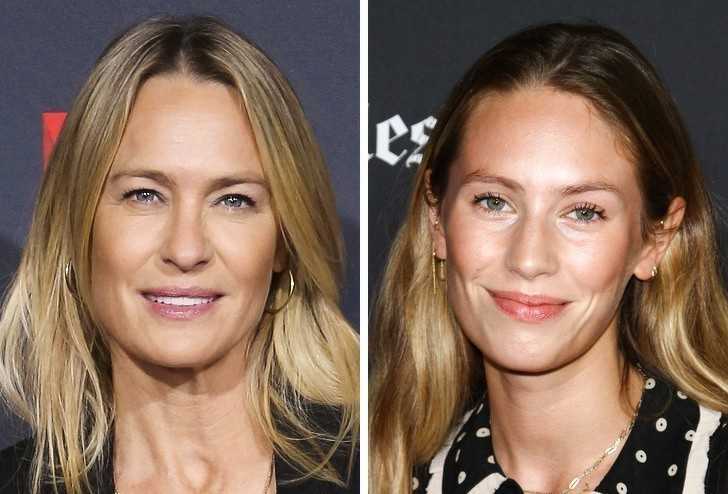 14. Robin Wright i jej cÃ³rka Dylan Penn