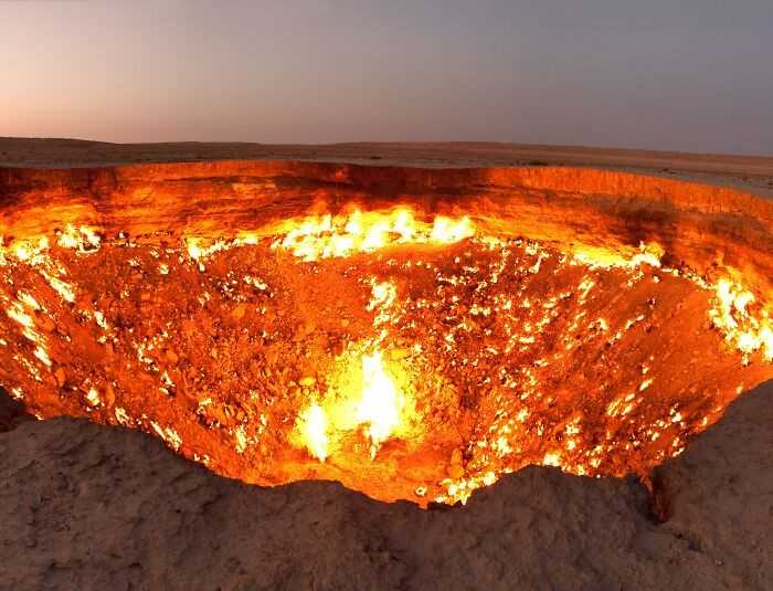 Wrota piekÅ‚a, Turkmenistan
