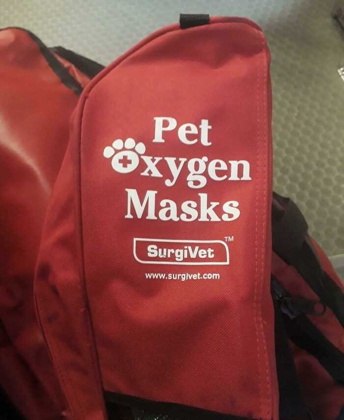 "MÃ³j ambulans jest teraz wyposaÅ¼ony w maski tlenowe dla zwierzÄ…t."