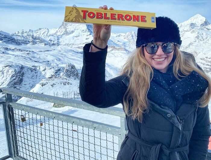 "Moja Å¼ona i sÅ‚awna gÃ³ra z Toblerone"