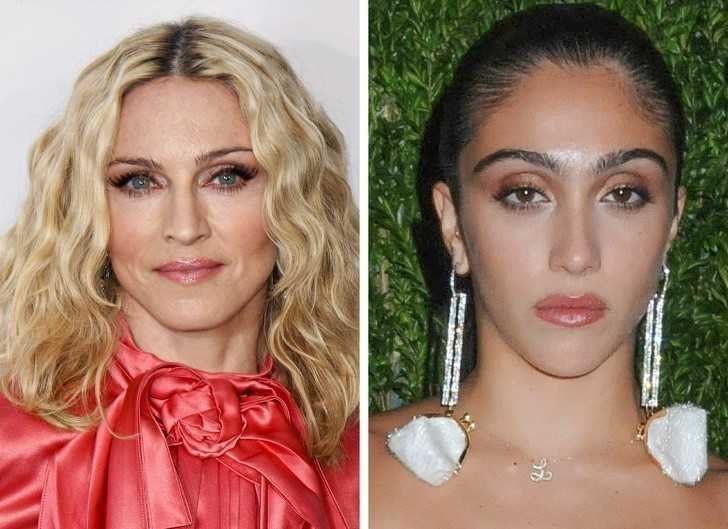 11. Madonna i jej cÃ³rka, Lourdes Leon