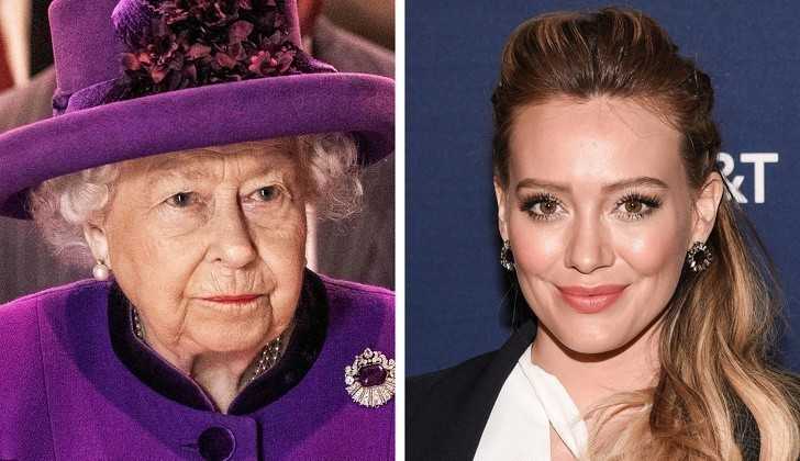 10. KrÃ³lowa ElÅ¼bieta II i Hilary Duff